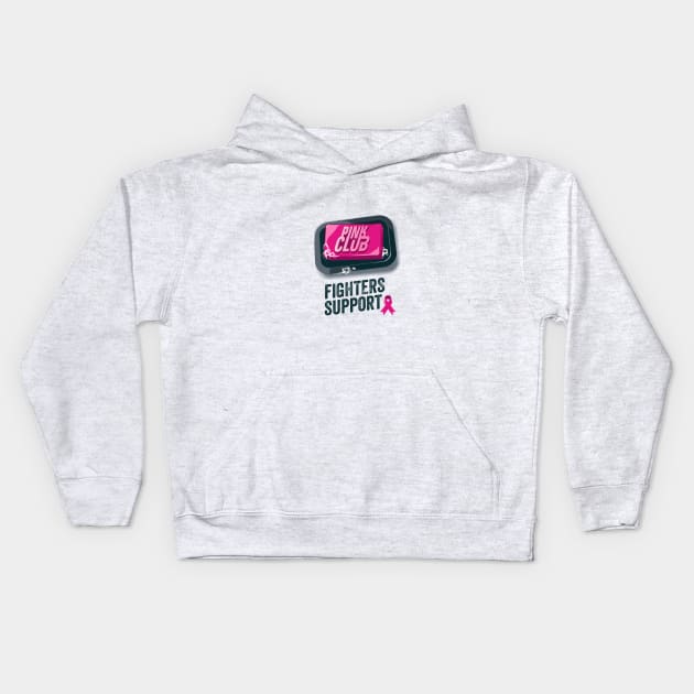 Pink Club Kids Hoodie by inaco